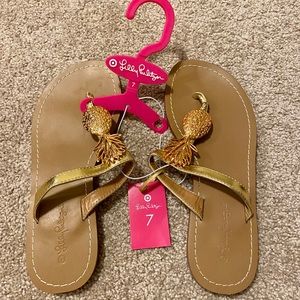 NWT Lilly Pulitzer Thong Sandals size 7